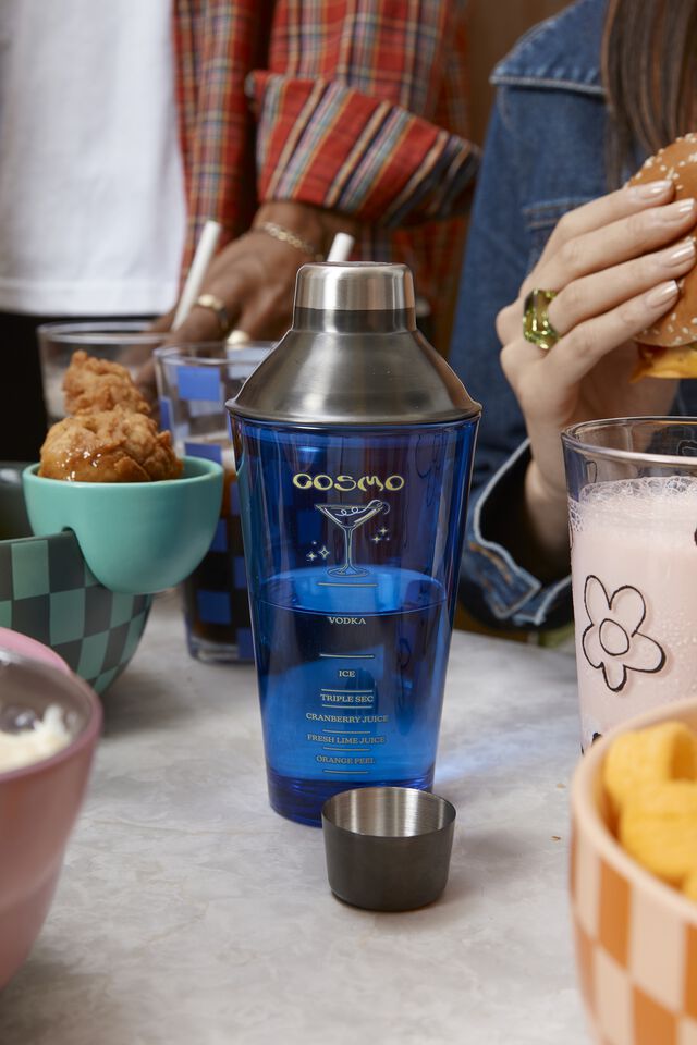 Shook Cocktail Shaker, RECIPES BLUE