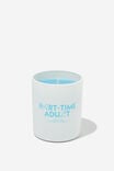 Tell It Like It Is Candle, ARCTIC BLUE PART TIME ADULT - alternate image 1