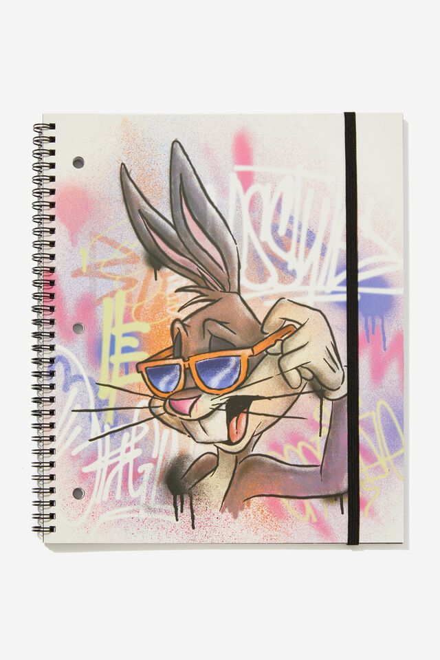 College Ruled Spinout Notebook V, LCN WB LT BUGS BUNNY