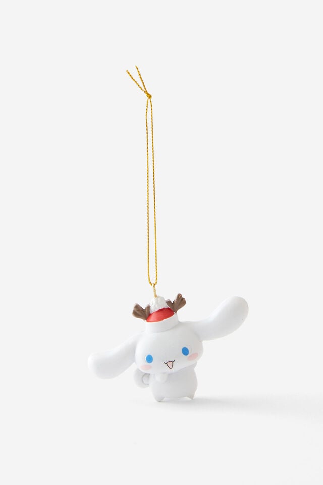 Collab Resin Christmas Ornament, LCN SAN HELLO KITTY CINNAMOROLL