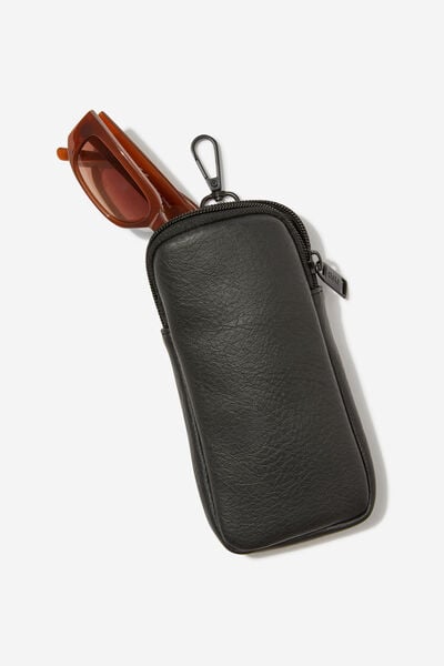 Sunglass Pouch, BLACK