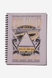 A4 Pink Floyd Campus Notebook Recycled, LCN PER PINK FLOYD 1972 POSTER