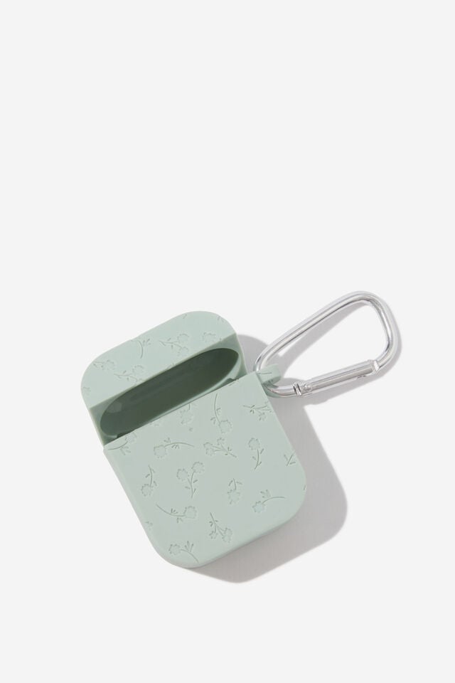 Everyday Earbud Case Gen 1 & 2, DITSY FLORAL/ SMOKE GREEN