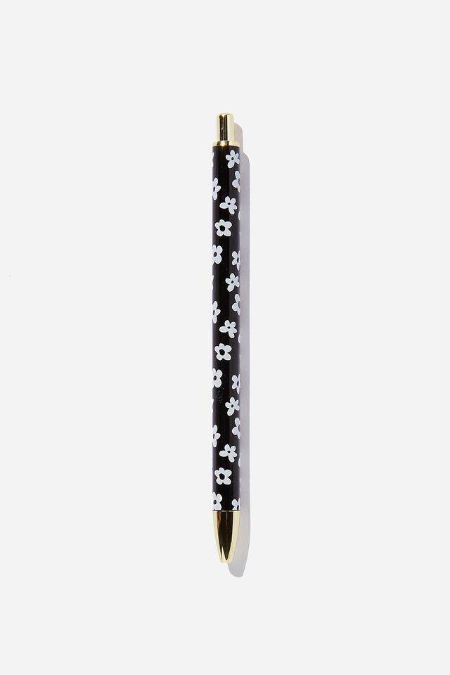 Arlow Pen, DRAWN DAISY LARGE BLACK
