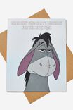 Nice Birthday Card, LCN DIS WTP EEYORE FOR THE FIFTH TIME - alternate image 1