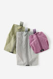 Sorted Pouch Set, MULTI PASTELS - example image 1