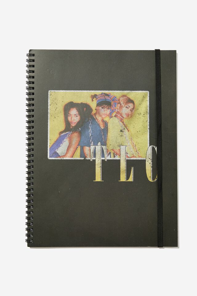 A4 Spinout Notebook Recycled, LCN MT TLC POSTER