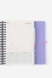 2025 Stay Focused Daily Planner, LAVENDER DITSY - alternate image 3