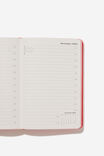 2024 25 A5 Daily Buffalo Diary, BALLET BLUSH FRENCH RED - alternate image 2