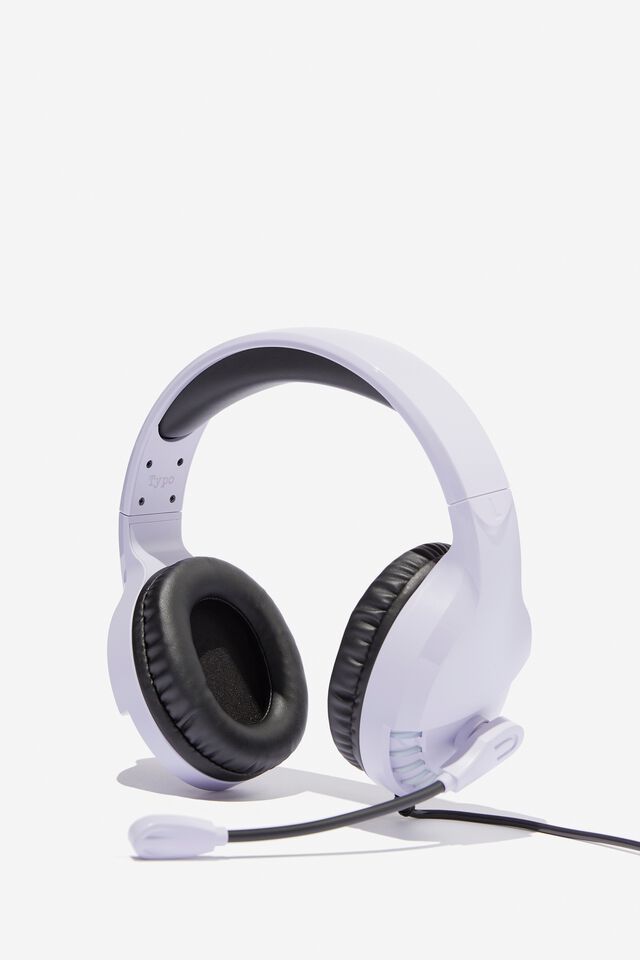 Mic Drop Led Headphone, ORCHID