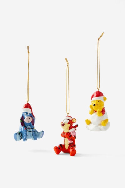 Licensed Ornament Pack, LCN DIS WINNIE THE POOH CHARACTERS