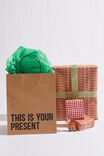 Get Stuffed Gift Bag - Medium, THIS IS YOUR PRESENT CRAFT
