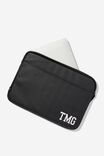 Personalised Core Laptop Cover 13 Inch, BLACK - alternate image 2