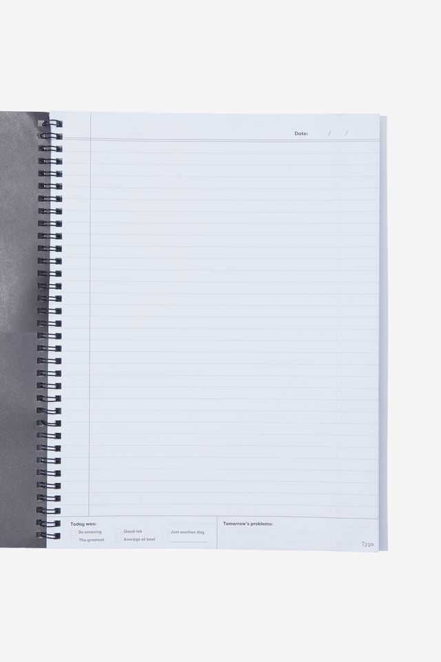 A4 Spinout Notebook Recycled, RADIATE THE MOON