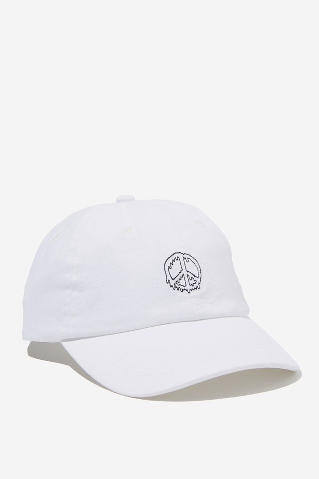 Just Another Dad Cap, WHITE PEACE