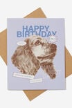 Nice Birthday Card, HAPPY BDAY GOODEST HUMAN - alternate image 1