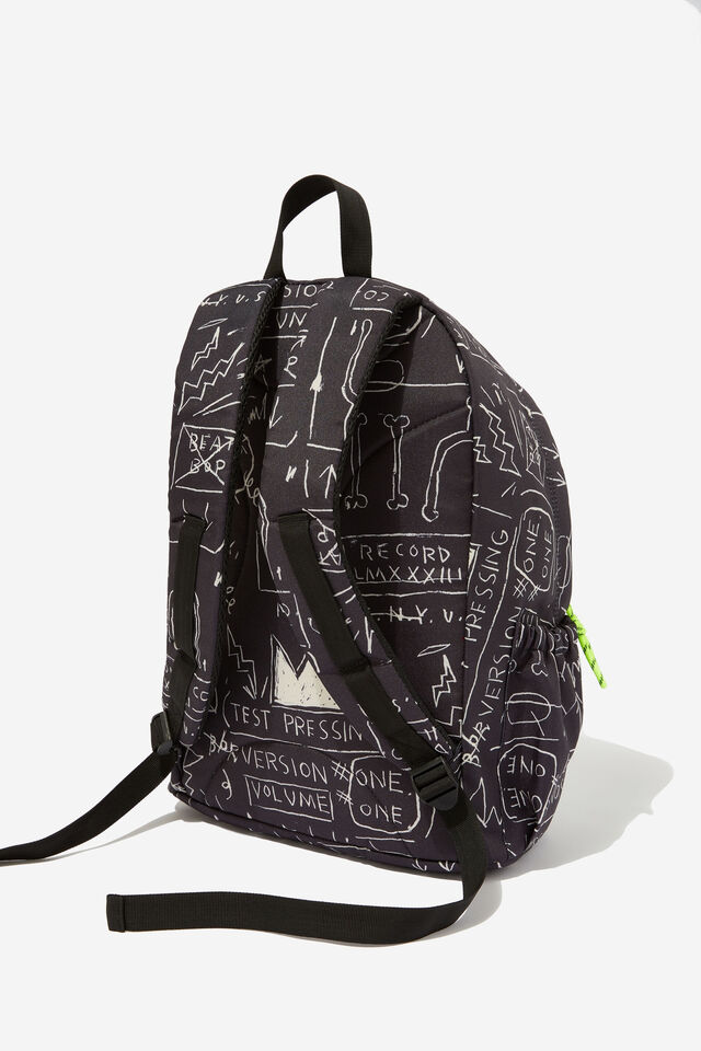 Basquiat Urban Backpack, LCN BSQ BEAT POP/ BLACK