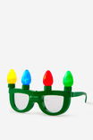 Christmas Novelty Glasses, CHRISTMAS LIGHTS - example image 1