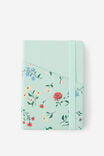 A5 Dot Arlow Journal, WILDFLOWER GREEN - alternate image 1