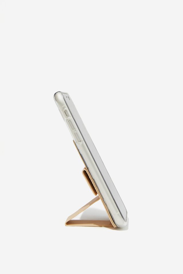 Fold Out Phone Stand, NATURAL