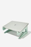 Collapsible Laptop Stand, SMOKE GREEN - alternate image 1