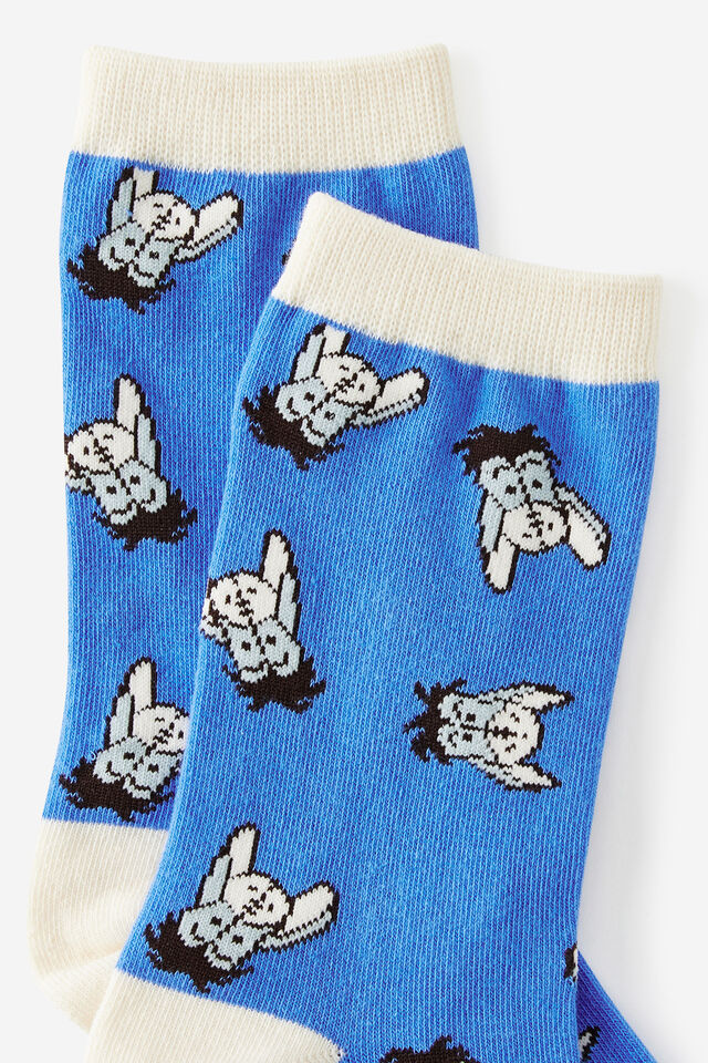 Mid Crew Socks, LCN DIS WINNIE THE POOH EEYORE
