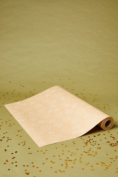 30M Wrapping Paper Roll, KEYLINE FLORAL CRAFT