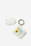 Earbud Case Gen 1 & 2, TRAPPED DAISY/ ARCTIC BLUE - alternate image 2