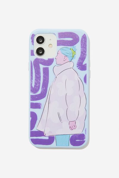 Snap On Phone Case Iphone 12/ 12 Pro, AS TXV WINTER VIBES