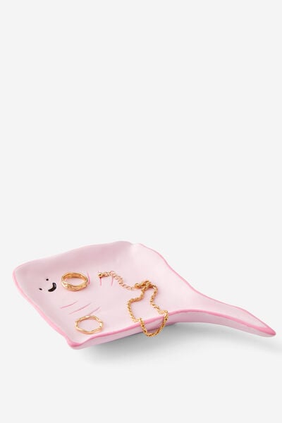 Shaped Trinket Tray, STING RAY