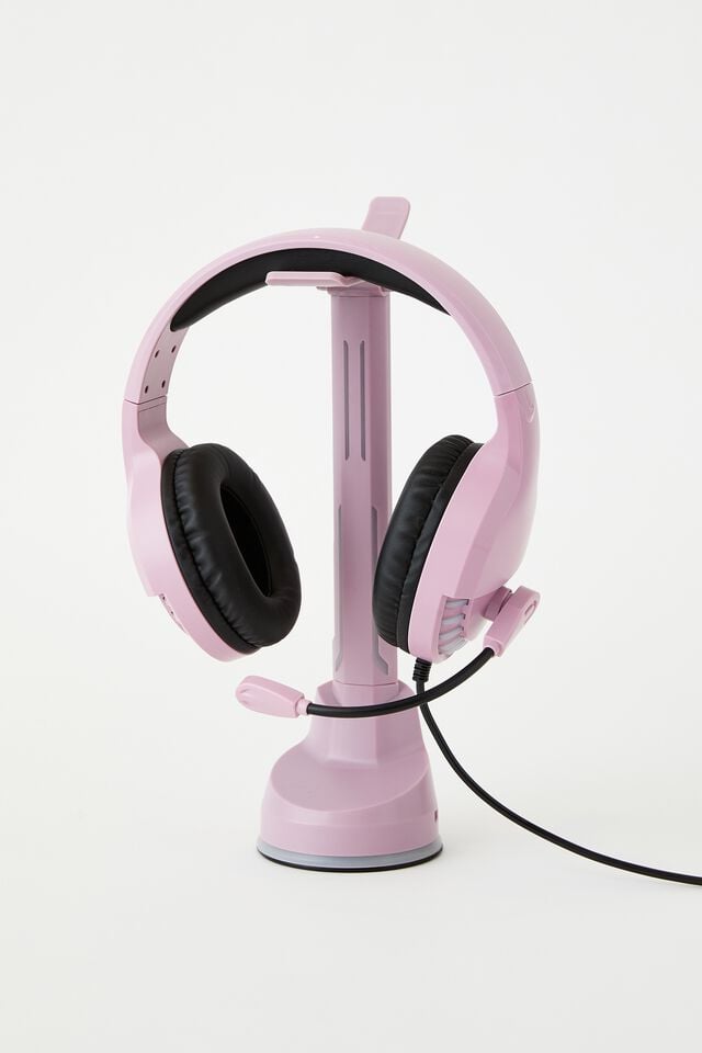 Led Headphone Stand, DUSTY LILAC