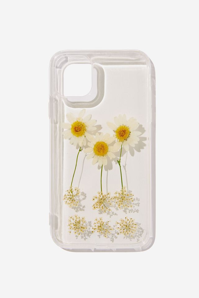 Protective Phone Case iPhone 11, TRAPPED DAISY STEM