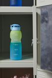 Heavy Lifter 1.5 L Drink Bottle, LIME & SKY BLUE OMBRE GAUGE - alternate image 2