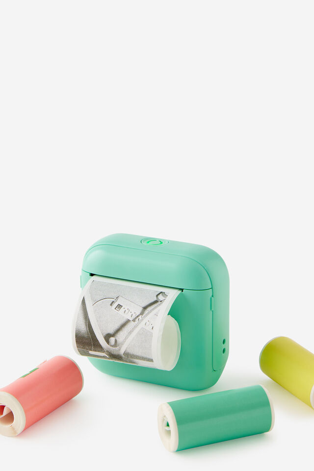 Sticker Thermal Printer, JELLY MINT
