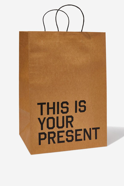 Get Stuffed Gift Bag - Large, THIS IS YOUR PRESENT CRAFT 2.0