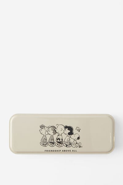 Lcn Tinny Pencil Case, LCN PEA SNOOPY ECRU