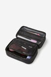 Flat Lay Wash Bag, BLACK - alternate image 3