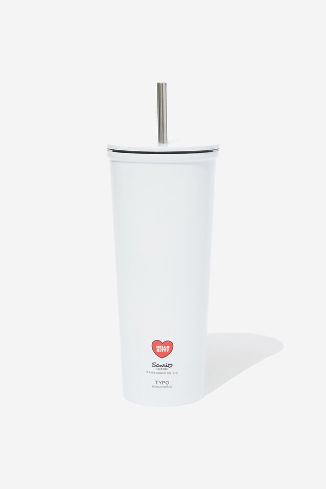 Collab Metal Smoothie Cup, LCN SAN HELLO KITTY HEART