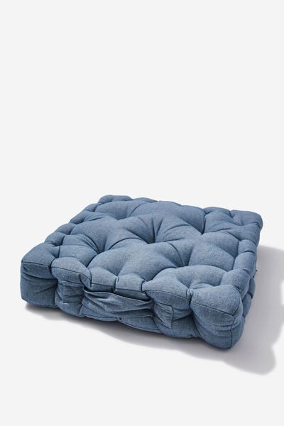 Floor Cushion, DENIM BLUE