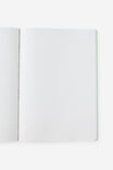 A4 Penpal Notebook, MINTY ESPRESSO - example image 2
