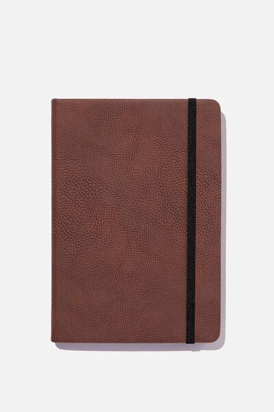 A5 Buffalo Journal Recycled Mix, BLUNT BROWN
