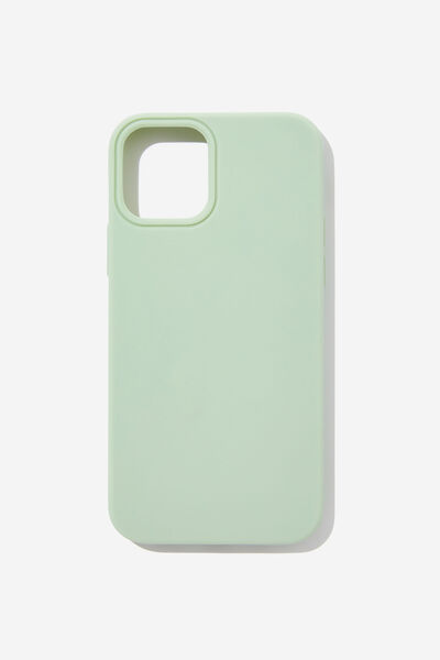Recycled Phone Case Iphone 12, 12 Pro, SMOKE GREEN