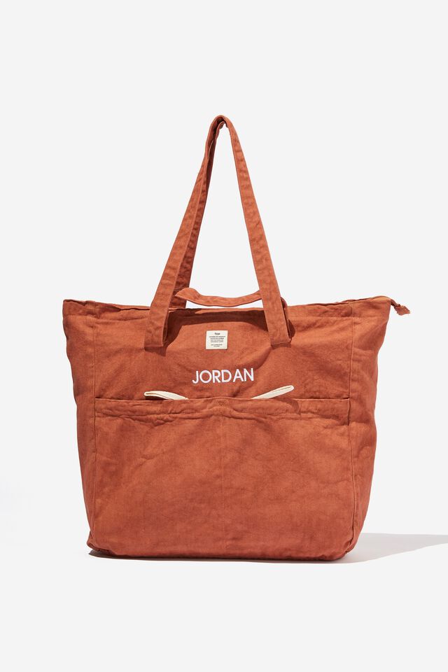 Personalised Wellness Tote, RED EARTH