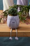 Stashed Away Mini Planter, PALE LILAC FACE ROPE LEGS - alternate image 3