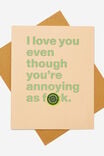 Premium Love Card, ANNOYING AS F*CK!! - alternate image 1