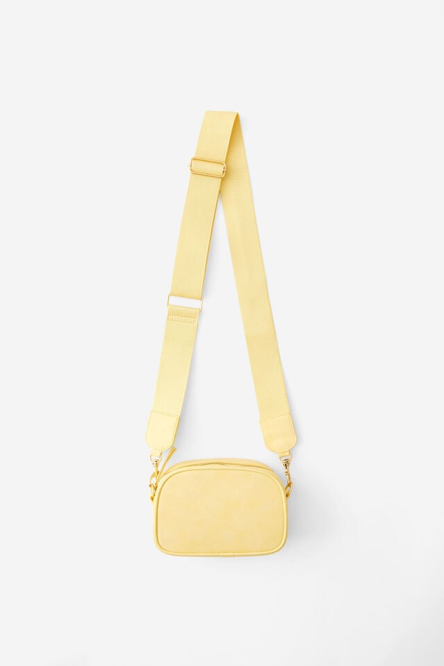 Myah Crossbody Bag, CUSTARD