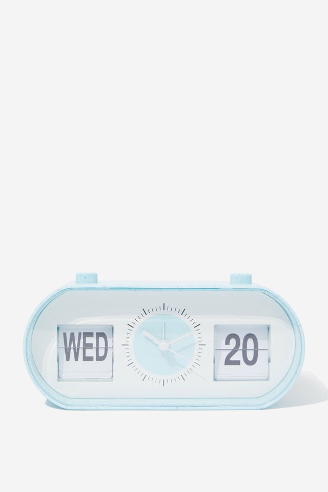 Flip Clock V2.0, ARCTIC BLUE