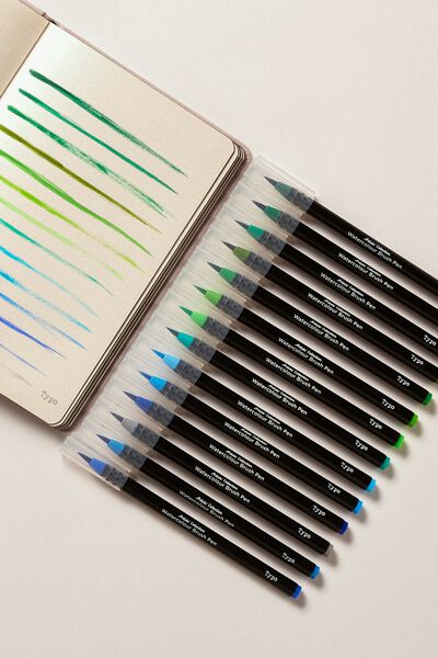 Watercolour Brush Pen Expansion Pk, AMAZON RAINFOREST