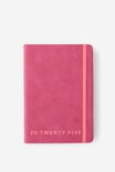 2025 A5 Daily Buffalo Diary, SUMMER PLUM NEON - alternate image 1