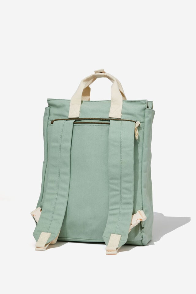 Got Your Back Tote Backpack, SMOKE GREEN